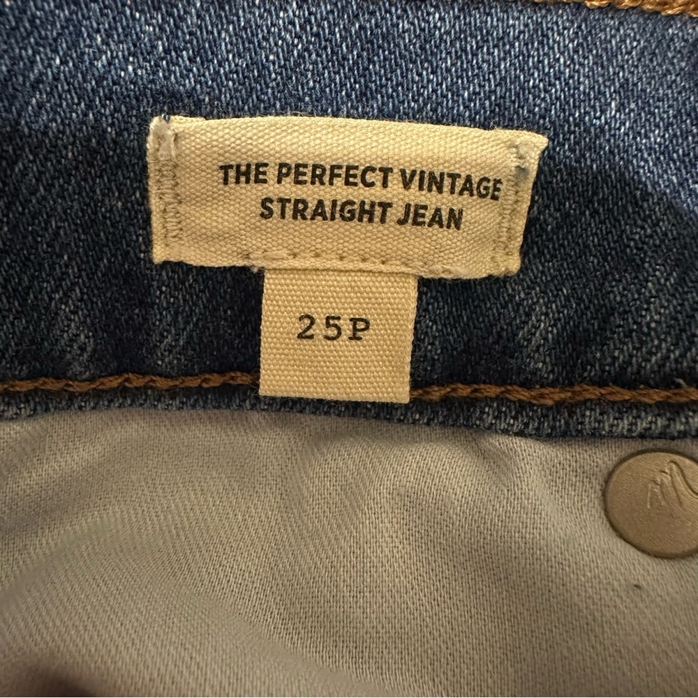 Madewell - The Perfect Vintage Straight Jean - Picture 4 of 5